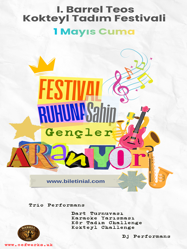 1. Barrel Teos Kokteyl Tadım Festivali