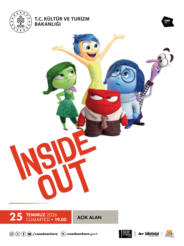 Açık Hava Sineması - Inside Out / Ters Yüz