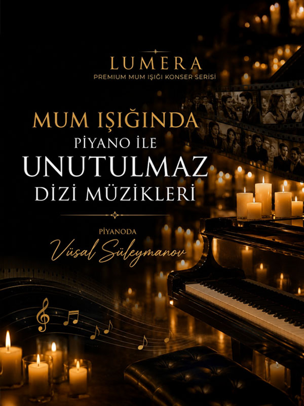 Mum Işığında Piyano ile Unutulmaz Dizi Müzikleri