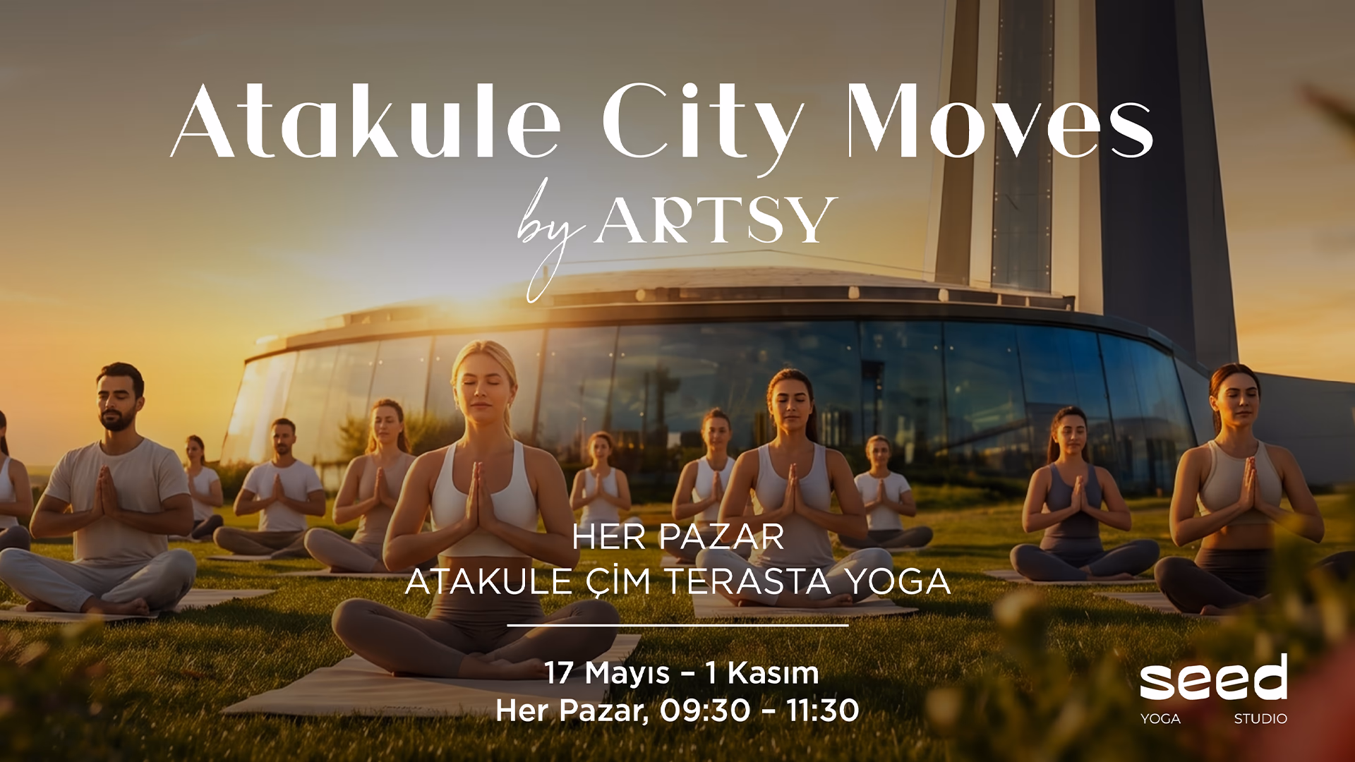 Atakule City Moves: Çim Terasta Yoga (Her Pazar)
