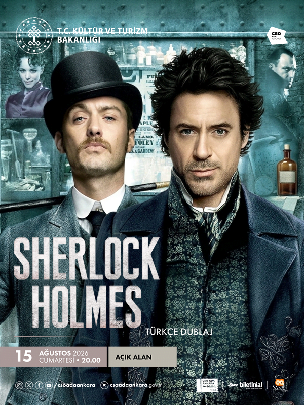 Açık Hava Sineması - Sherlock Holmes (Türkçe Dublaj)