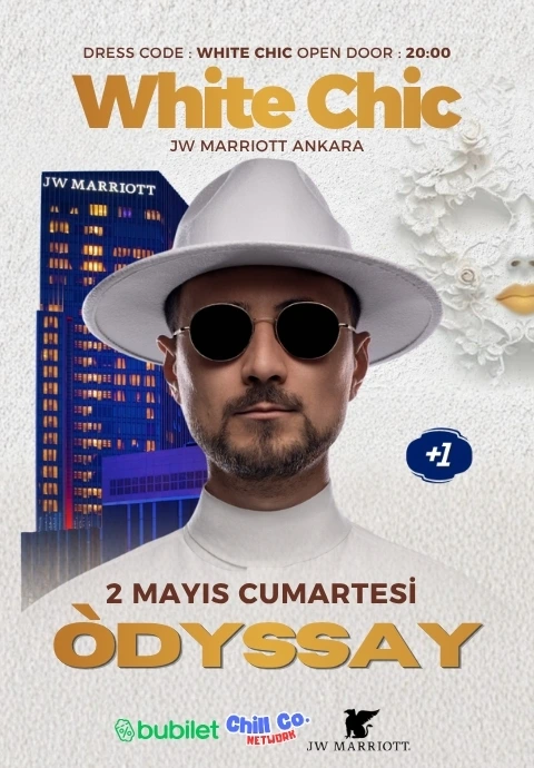 Odyssey: White Chic | JW Marriott Ankara Pool Garden