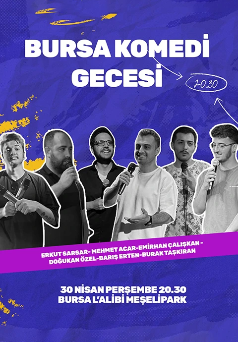 Bursa Altılı Komedi Gecesi