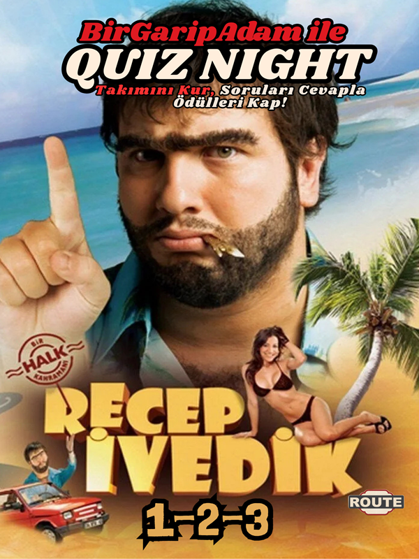 Bir Garip Adam İle Quiz Night - RECEP İVEDİK 1