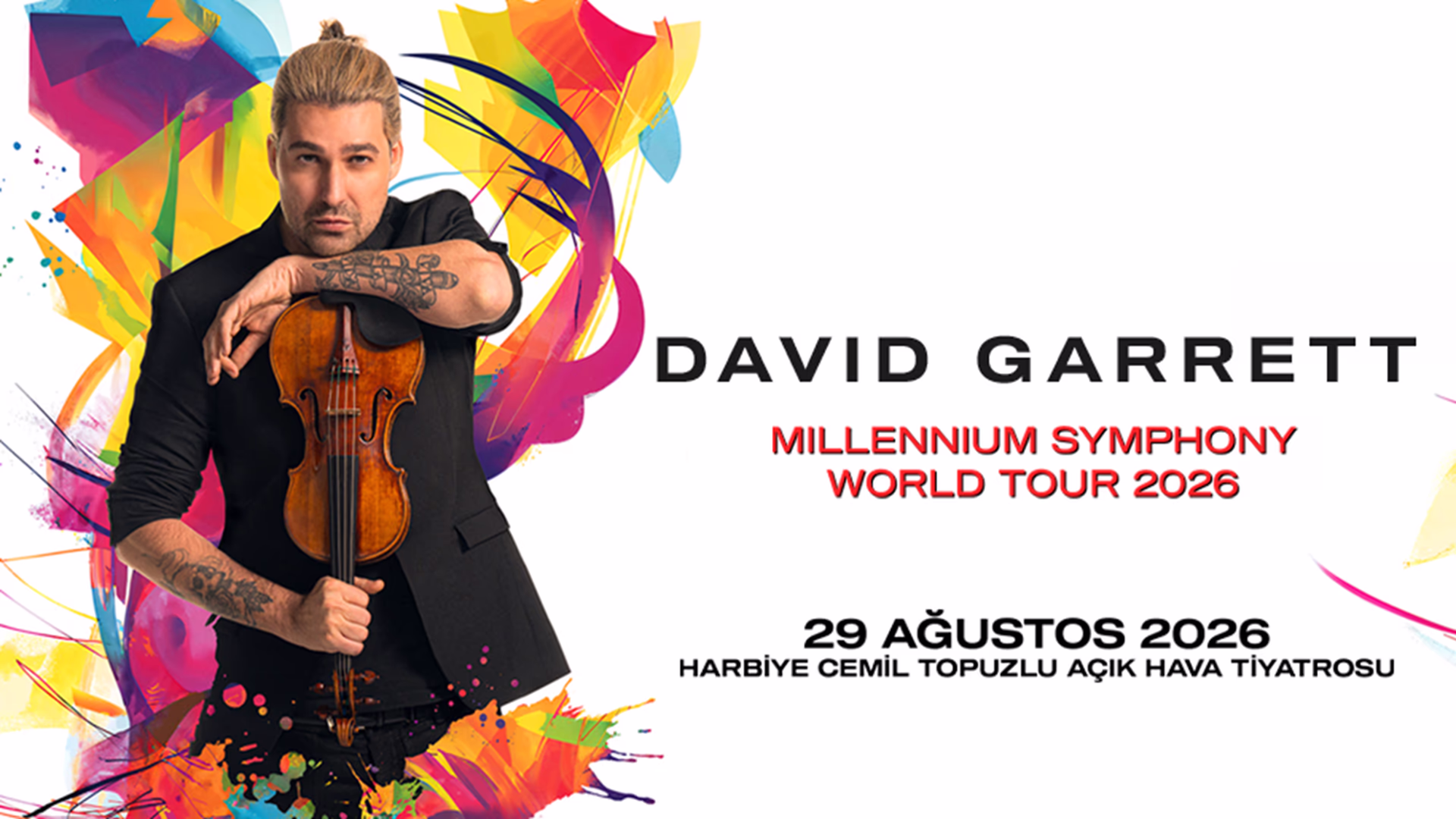 David Garrett: Millenium Symphony Open Air Tour 2026