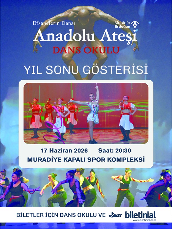 Anadolu Ateşi Manisa Dans Okulu Yıl Sonu Gösterisi