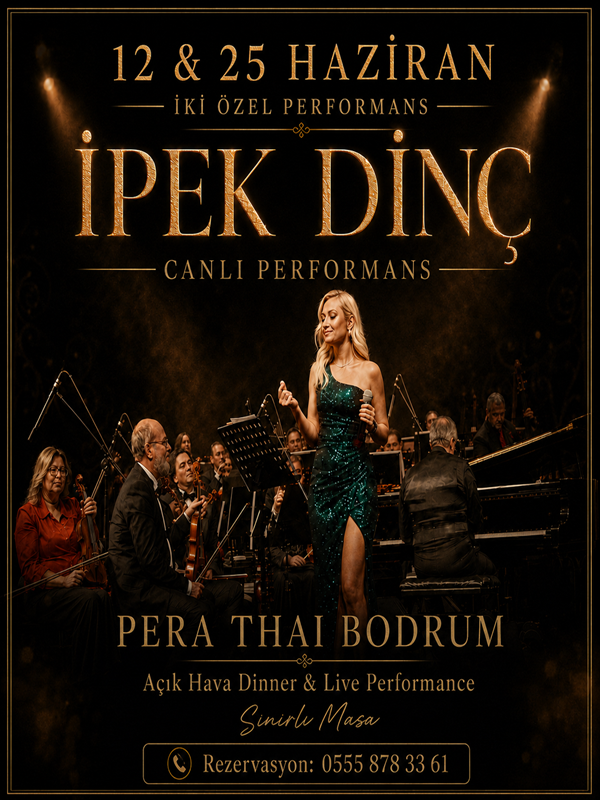 İpek Dinç Canlı Performans | Pera Thai Bodrum