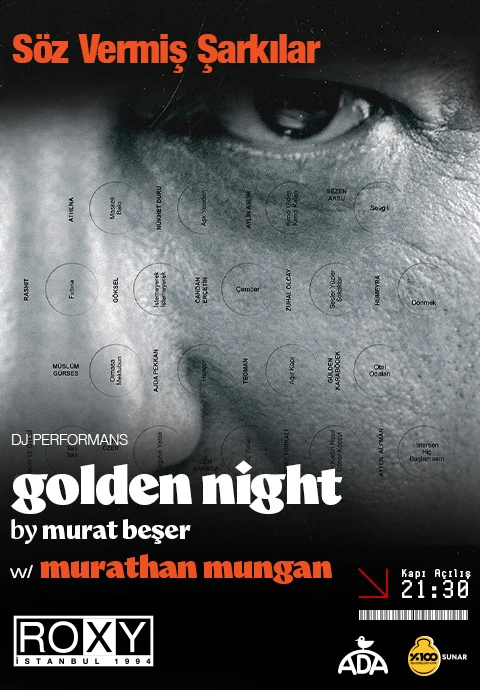 Murat Beşer ile Golden Night: Murathan Mungan - "Söz Vermiş Şarkılar"