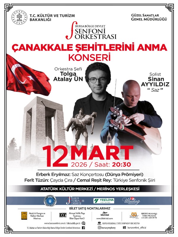 Çanakkale Şehitlerini Anma Konseri