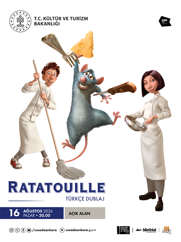 Açık Hava Sineması - Ratatouille / Ratatuy (Türkçe Dublaj)