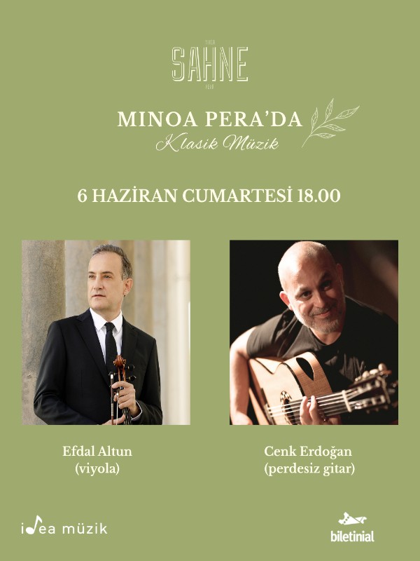 Efdal Altun (viyola) & Cenk Erdoğan (perdesiz gitar)