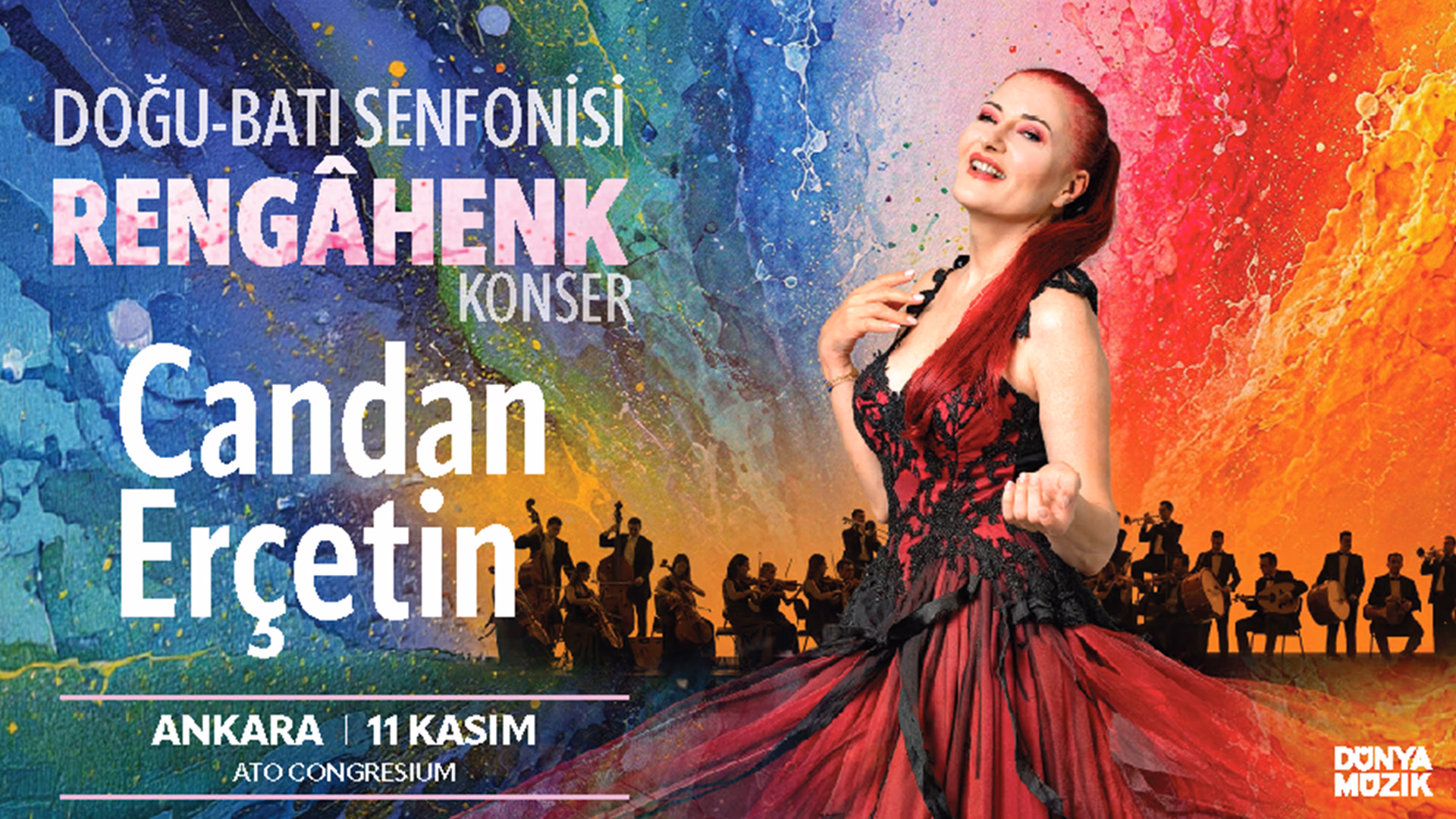 Candan Erçetin - Doğu Batı Senfonisi - Rengâhenk Konser