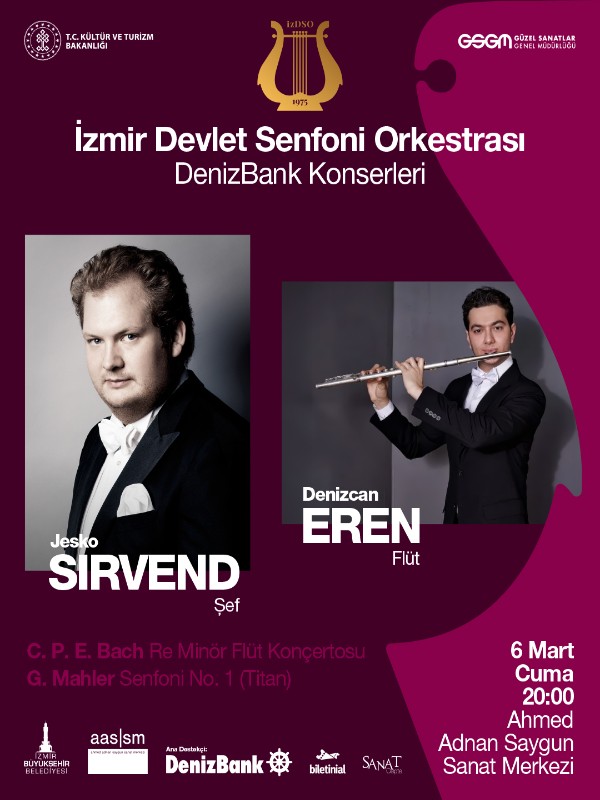 İzmir Devlet Senfoni Orkestrası 6 Mart Konseri