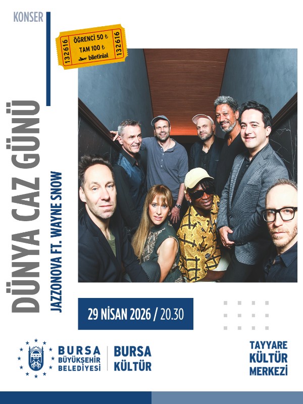 Jazzonova - Dünya Caz Günü Konseri