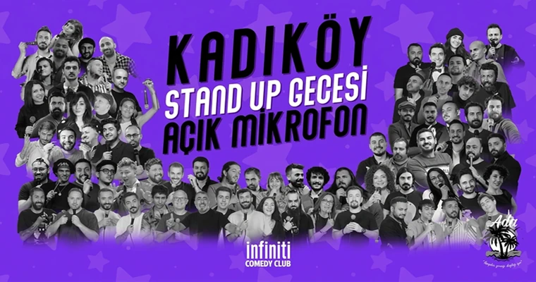 Kadıköy Stand up Gecesi Pazartesi Açık Mikrofon