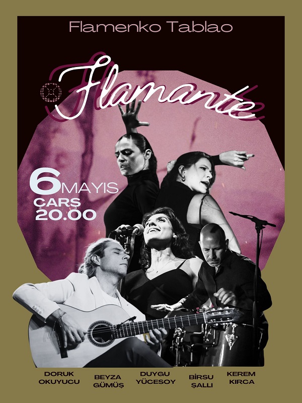 Flamante Flamenko Dans ve Müzik Performansı