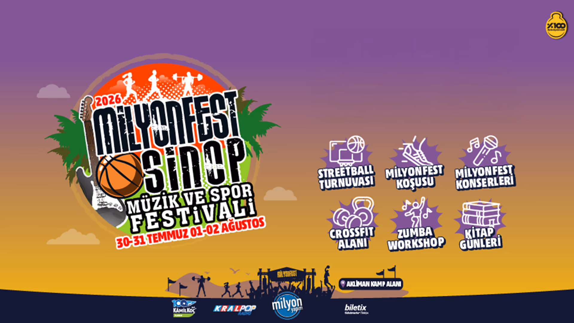 Milyonfest Sinop - 2026 - Kombine