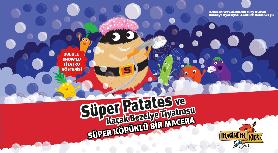 Süper Patates ve Kaçak Bezelye - Süper Köpüklü Bir Macera
