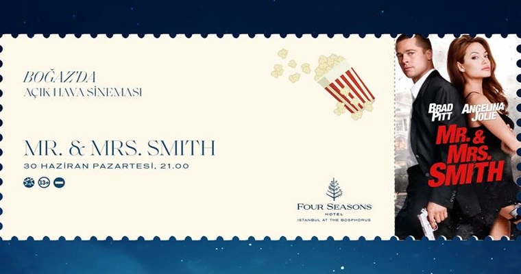 Boğaz'da Açık Hava Sineması - Mr. & Mrs. Smith