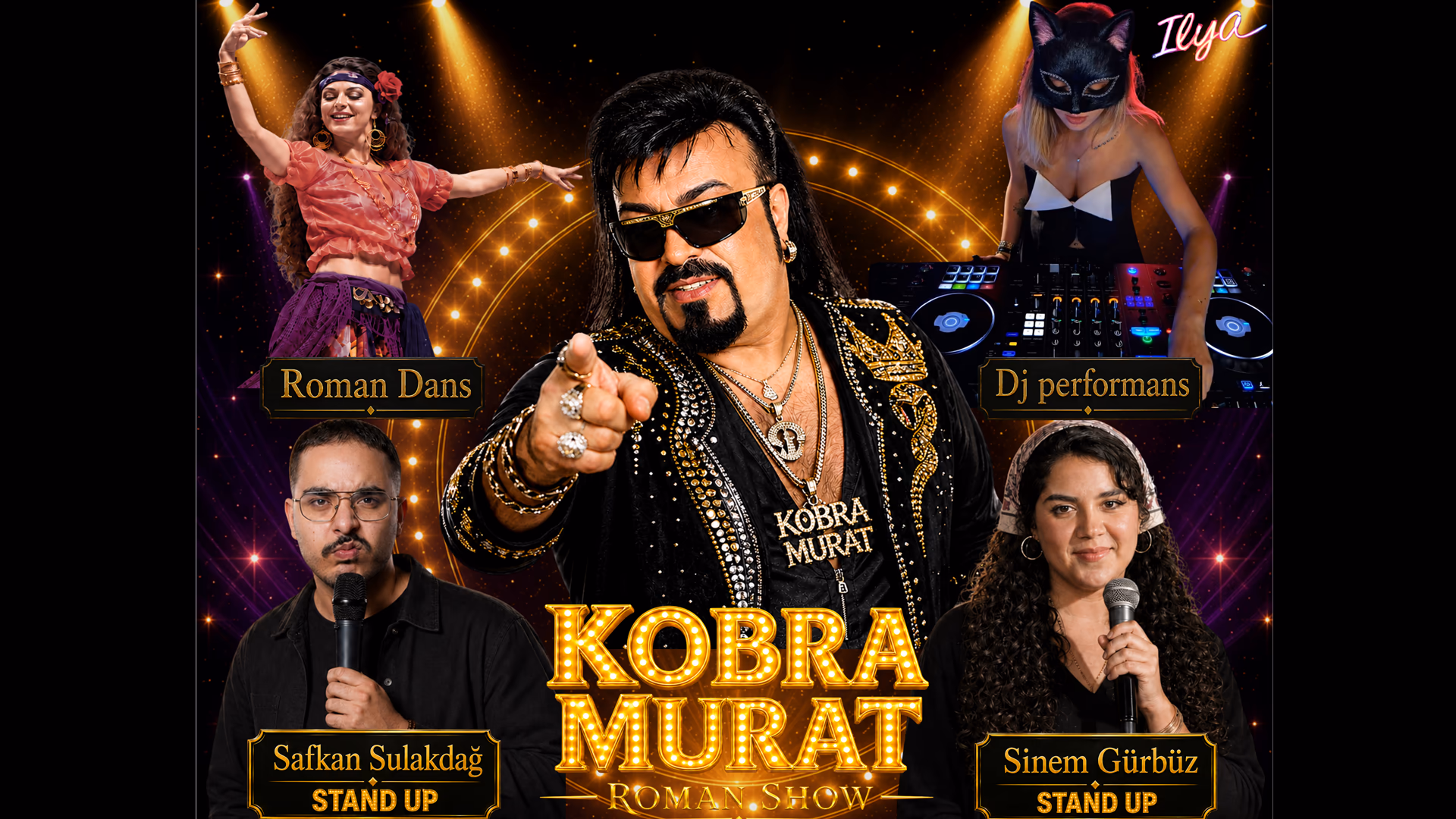 Kobra Murat Live : Stand Up & DJ Performans