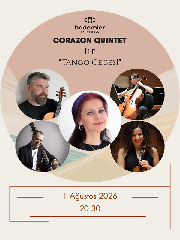 Corazon Quintet ile "Tango Gecesi