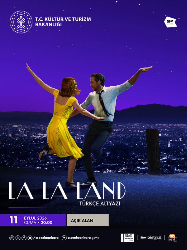 Açık Hava Sineması - La La Land / Aşıklar Şehri (Altyazı)