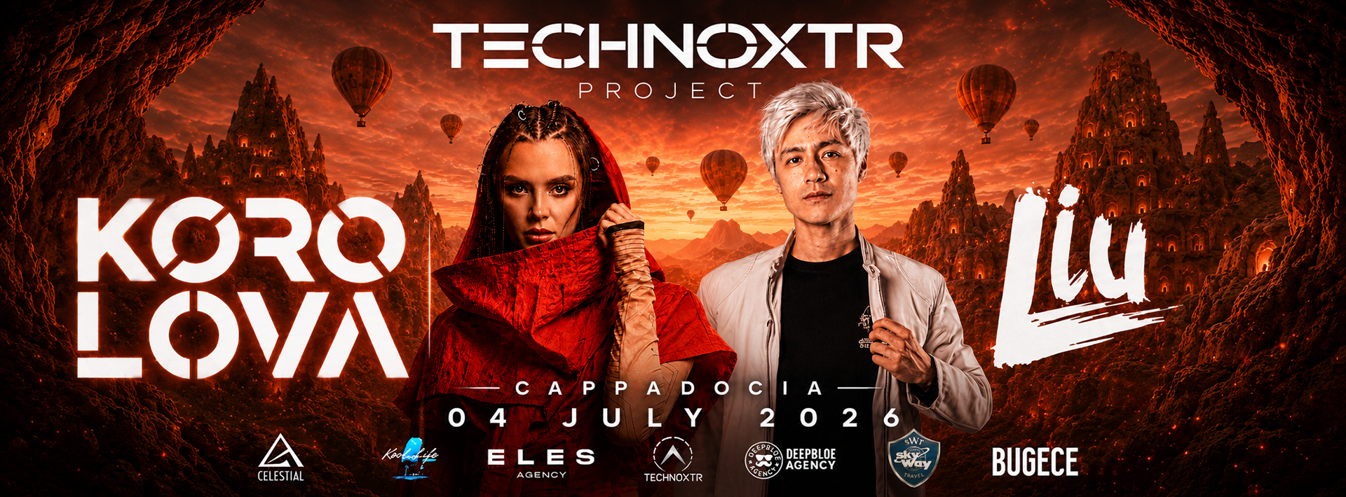 KOROLOVA X LIULIVE I TECHNOXTRPROJECT Presents in CAPPADOCIA