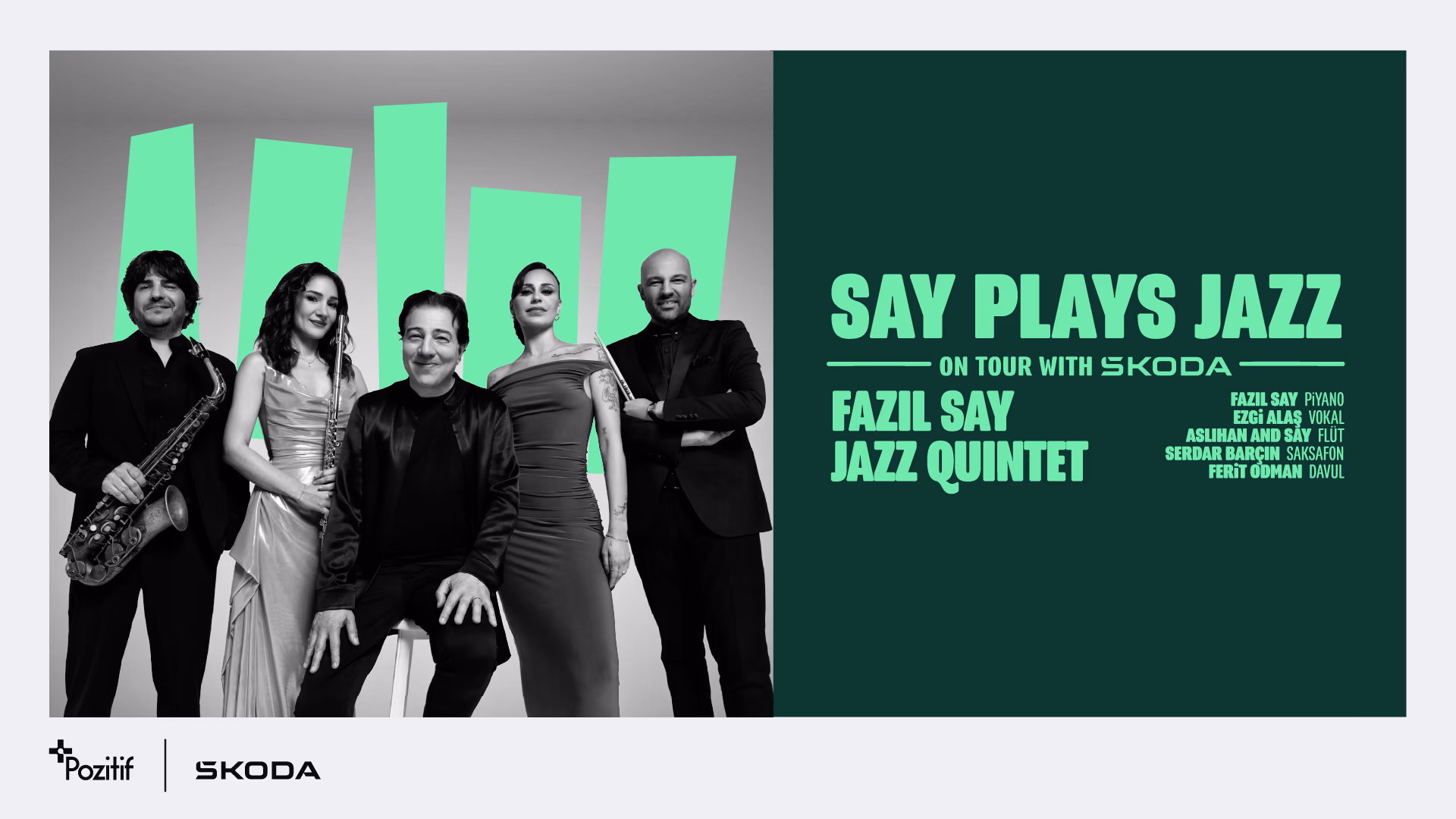 Fazıl Say Jazz Quintet - Say Plays Jazz On Tour with Škoda