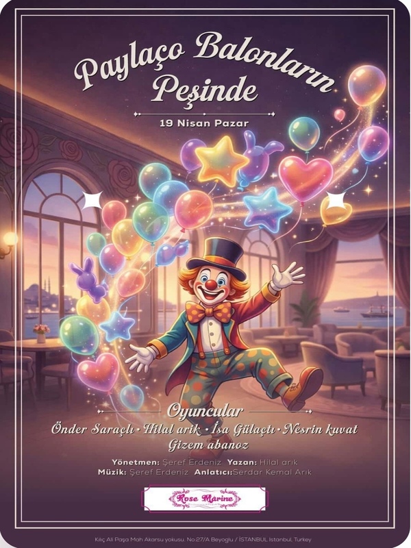 Palyaço Balonların Peşinde