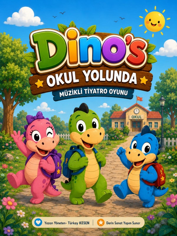 Dino's Okul Yolunda