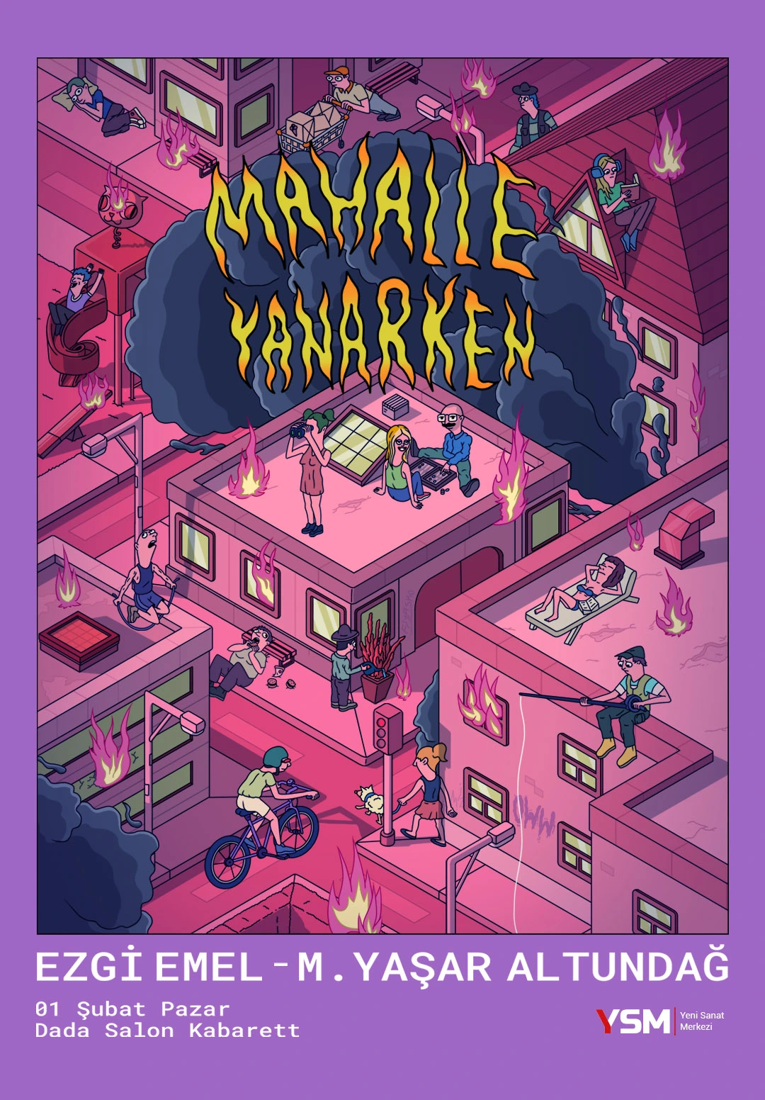 Mahalle Yanarken