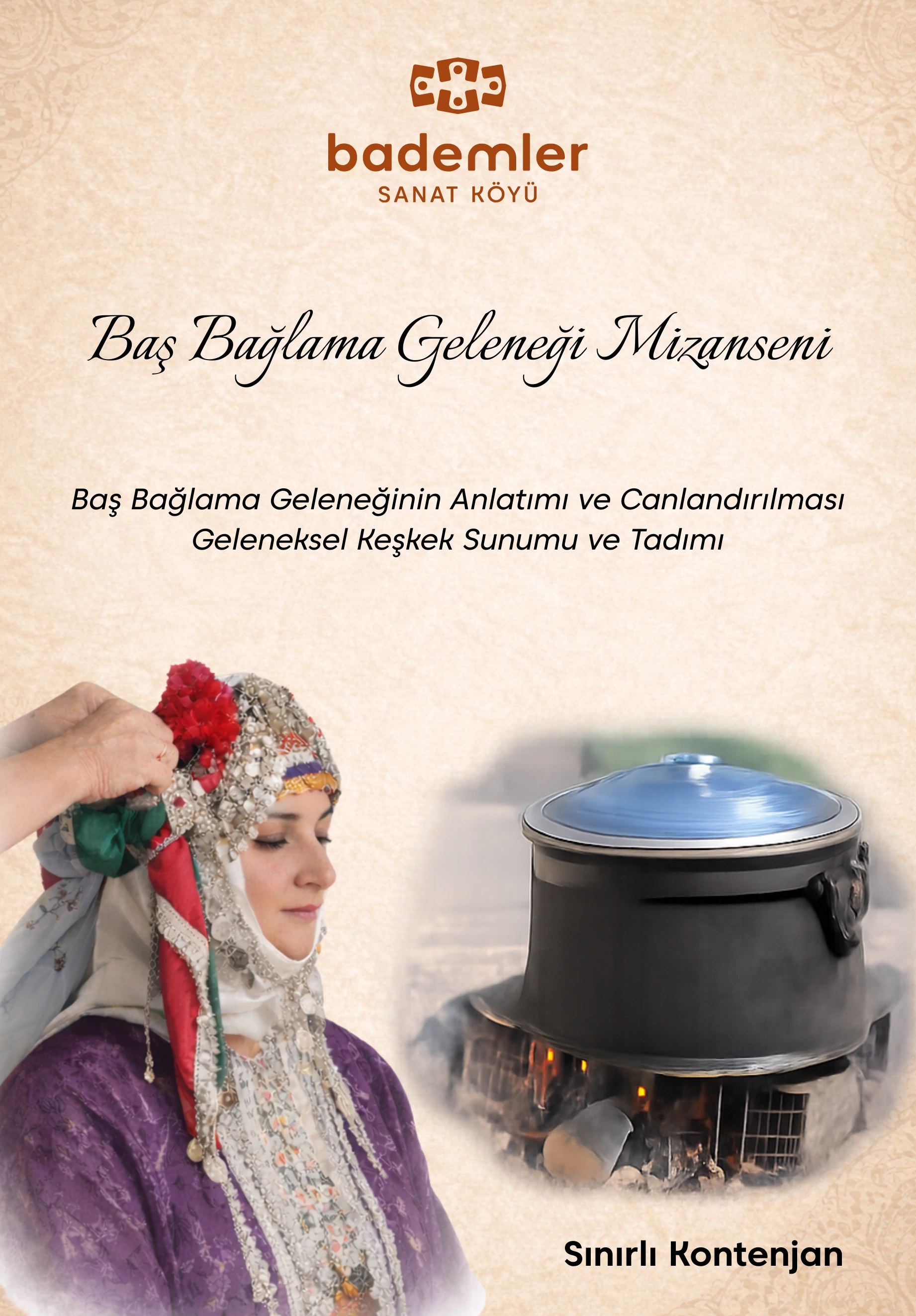 Baş Bağlama Geleneği Mizanseni