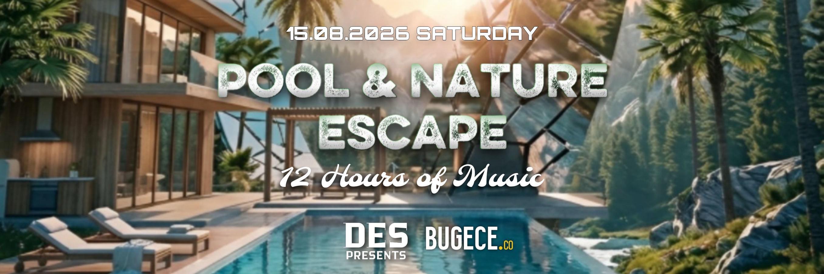 Pool & Nature Escape - 12 Hours of Music