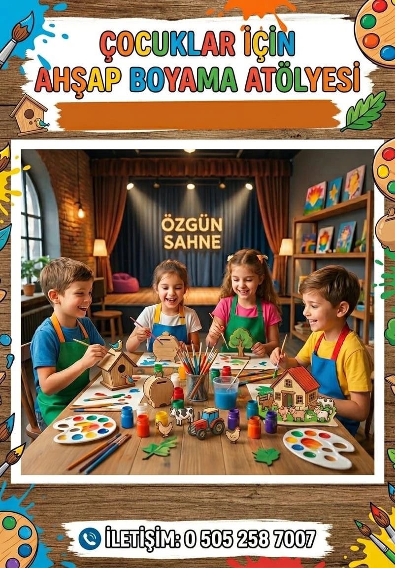 Ahşap Boyama Atölyesi