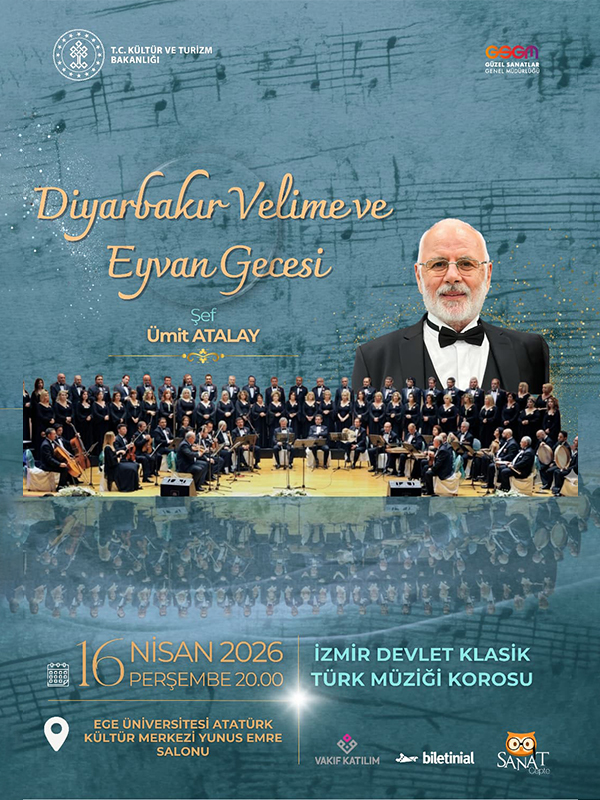 Diyarbakır Velime ve Eyvan Gecesi - İzmir Devlet Klasik Türk Müziği Korosu
