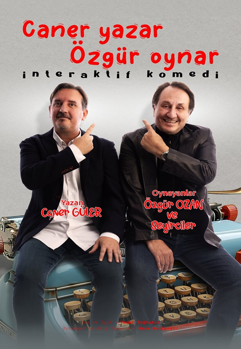 Caner Güler ve Özgür Ozan, “Caner Yazar Özgür Oynar”