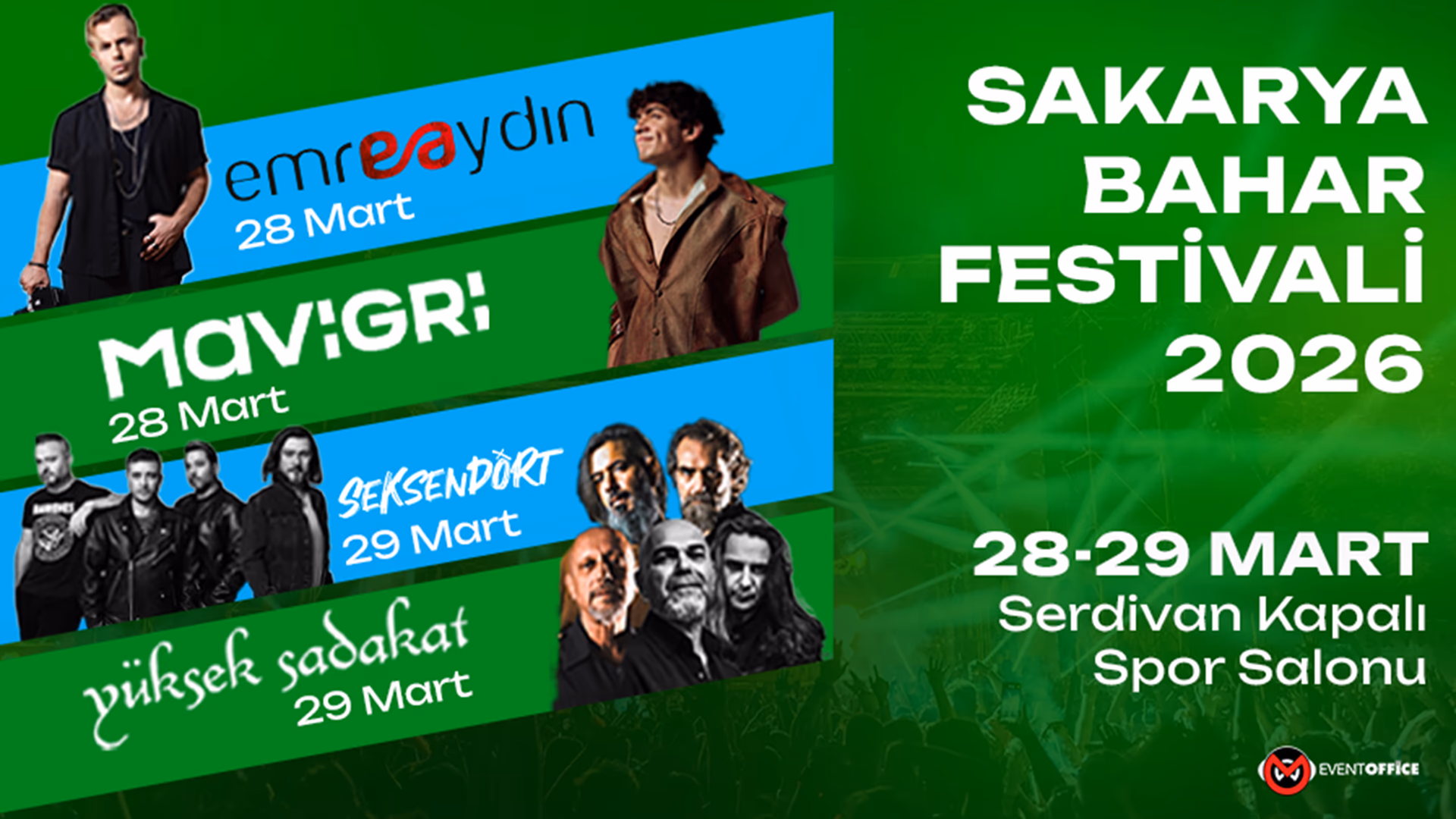 Sakarya Bahar Festivali 2026 - 1. Gün - 28 Mart