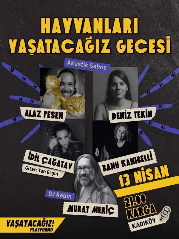Hayvanları Yaşatacağız Konseri