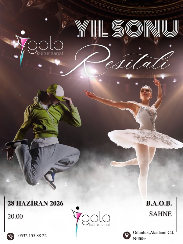 Gala Kültür Sanat Merkezi Bale & Hip Hop Yıl Sonu Resitali