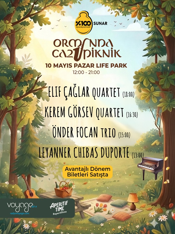 %100 Müzik Sunar: Ormanda Caz & Piknik