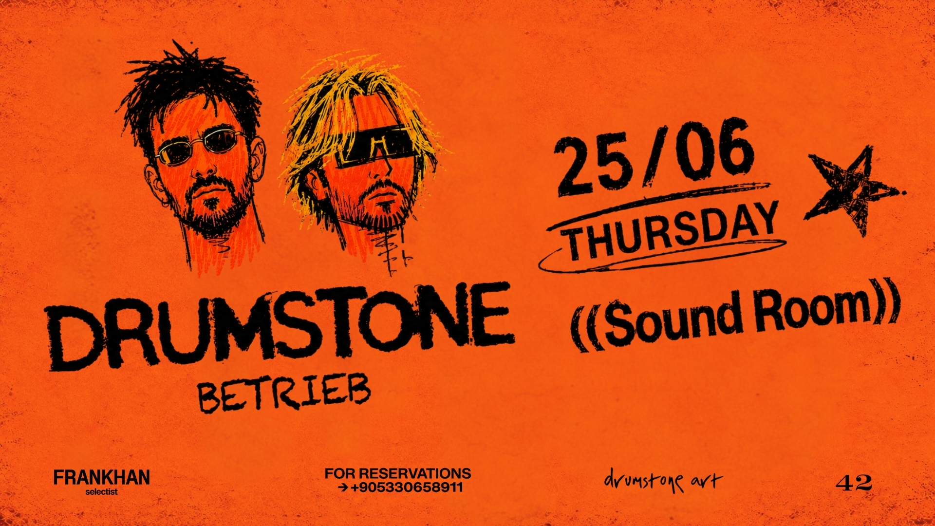 Drumstone + BETRIEB