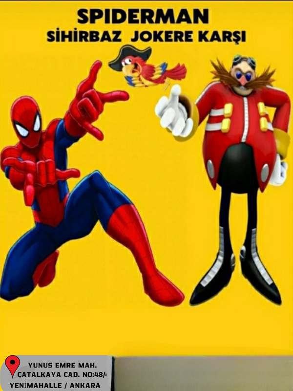 Spiderman Sihirbaz Jokere Karşı