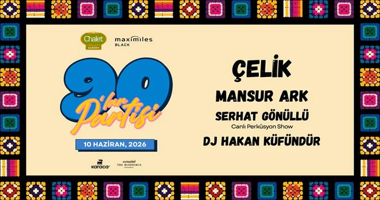 Chalet Garden 90'lar Türkçe Pop Festivali