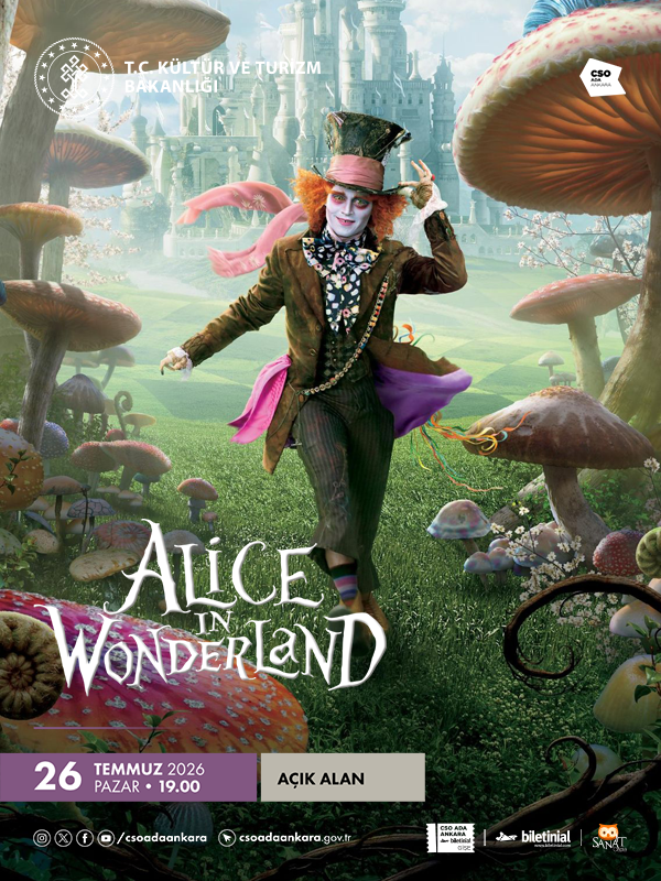 Açık Hava Sineması - Alice In Wonderland / Alice Harikalar Diyarında