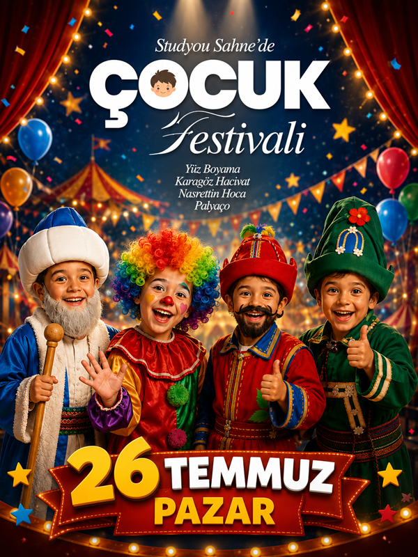 Studyou Sahne'de Çocuk Festivali