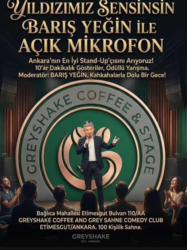 Greyshake Açık Mikrofon