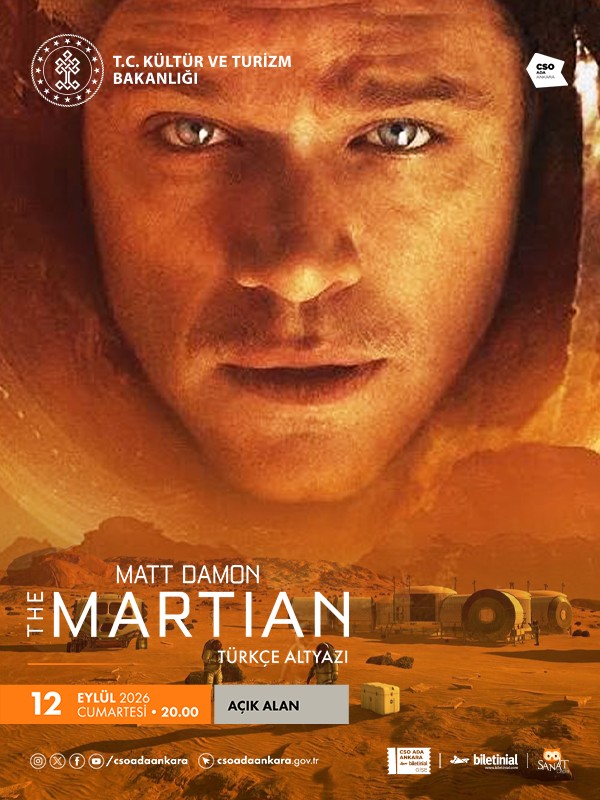 Açık Hava Sineması - The Martian / Marslı (Altyazı)
