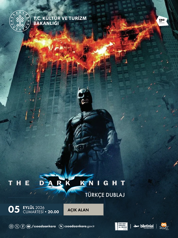 Açık Hava Sineması - The Dark Knight / Kara Şövalye (Türkçe Dublaj)