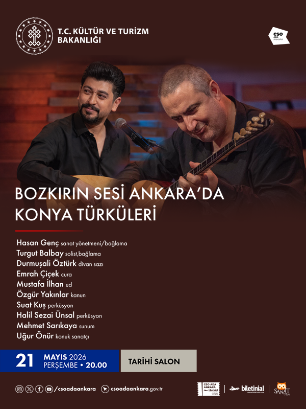 Bozkırın Sesi Ankara’da Konya Türküleri