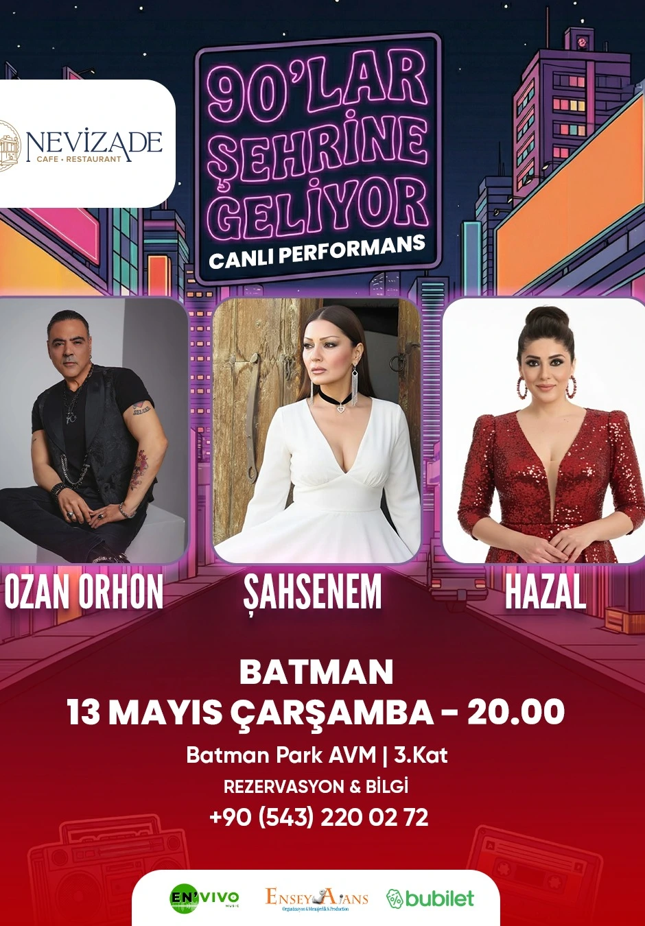 90'lar Şehrine Geliyor!